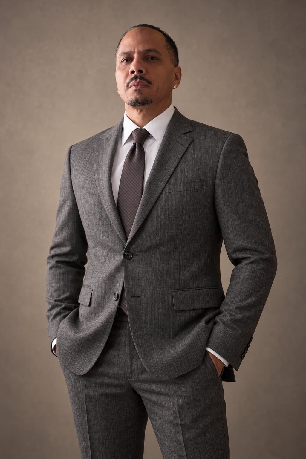 Sterling Charcoal Gray worn